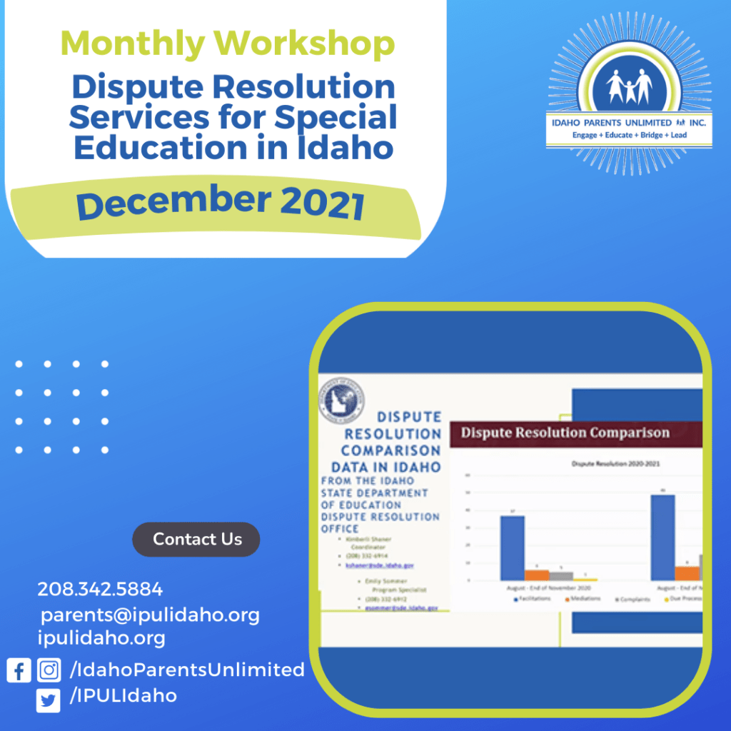 December 2021 flyer