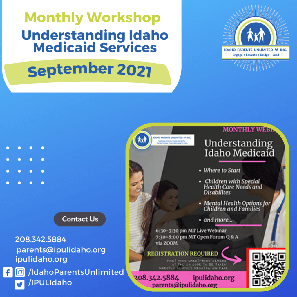 September 2021 - Understanding Idaho Medicaid Services