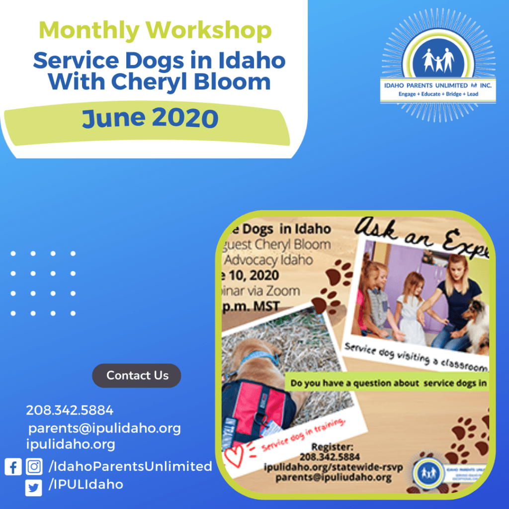June 2020 Service dogs in idaho