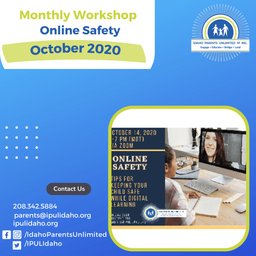 October 2020 - Online Safety