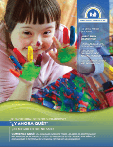 a girl holds up paint covered hands while smiling on the cover
