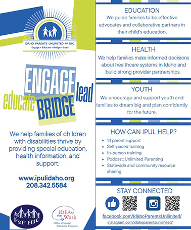 blue text with green highlights on a white background - image of both sides of our handout pdf