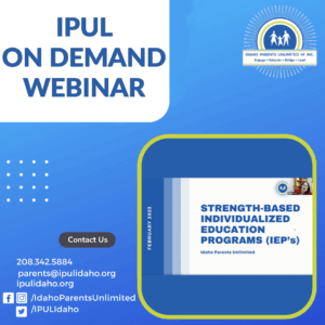 image for the training, showing the title, contact information, and the first slide of the training itself on a blue background