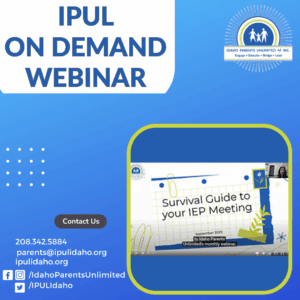 image for the training, showing the title, contact information, and the first slide of the training itself on a blue background