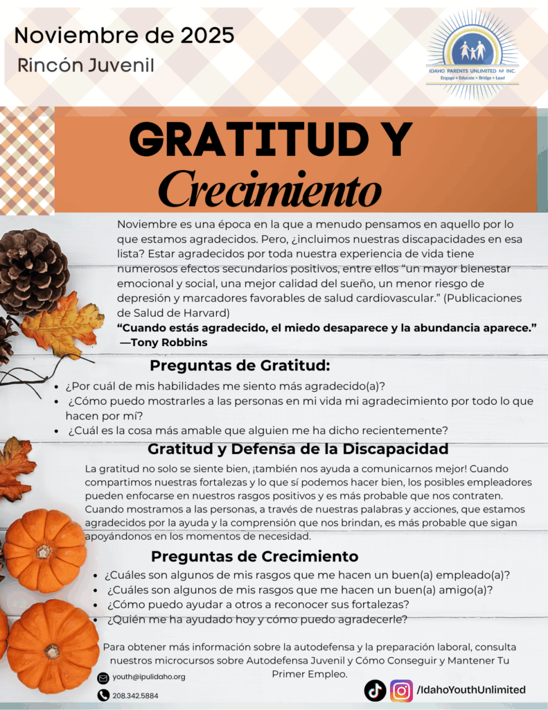 images of pine cones and pumpkins along the left side of the page