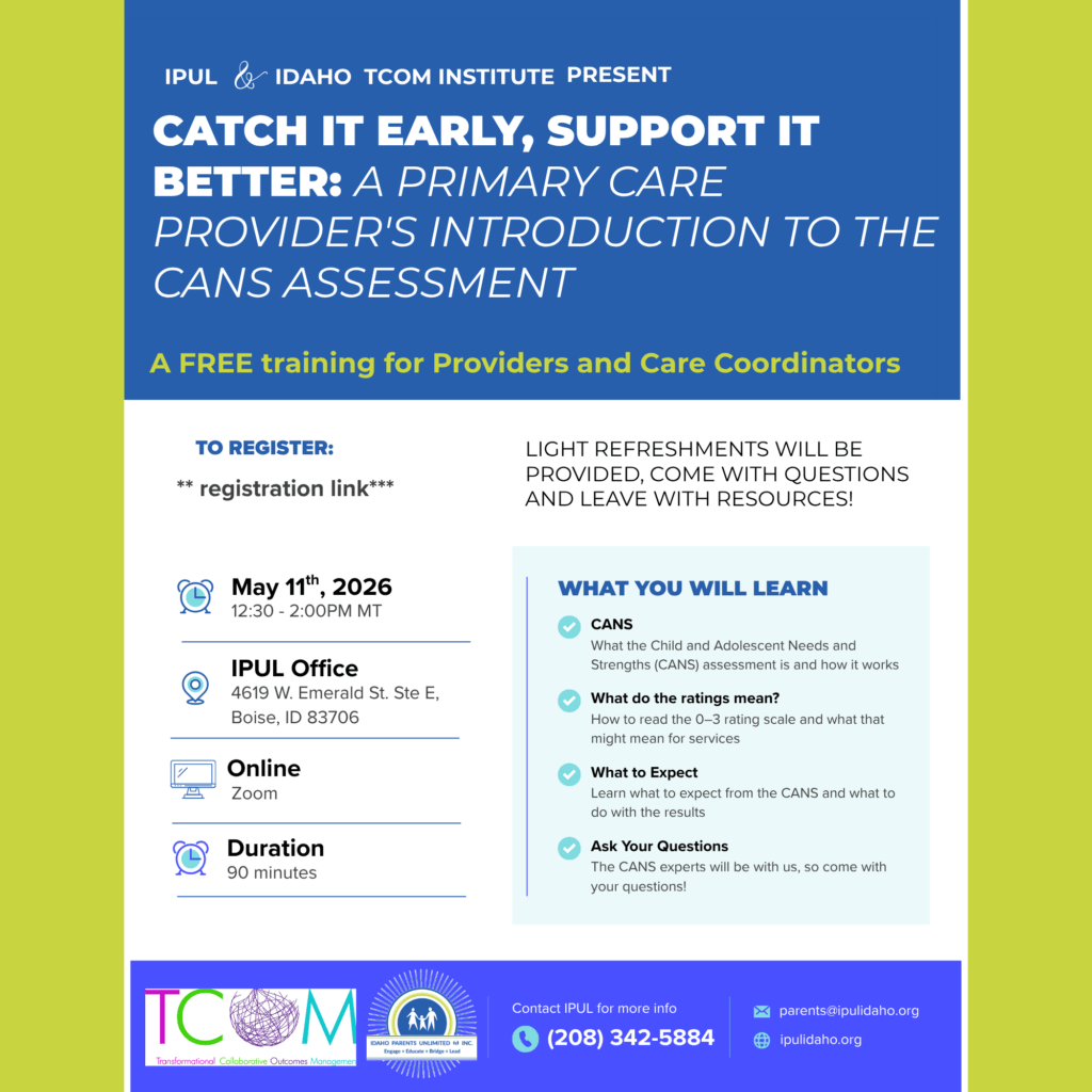 Flyer for the Provider Event