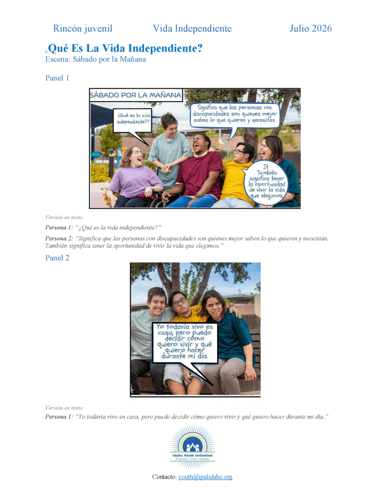 the image has several people talking in the sun on a bench, with speech bubbles pointing at their heads